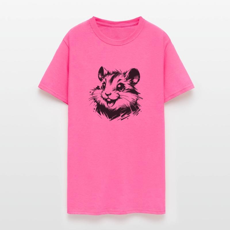 Animal Hamster Grin With Lively Eyes