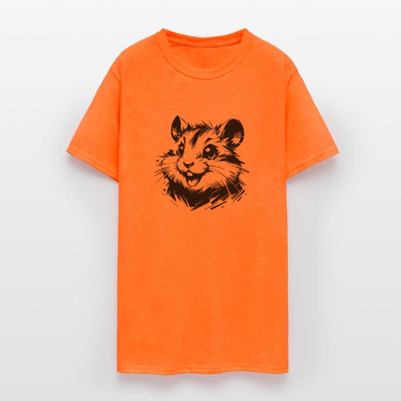 Animal Hamster Grin With Lively Eyes