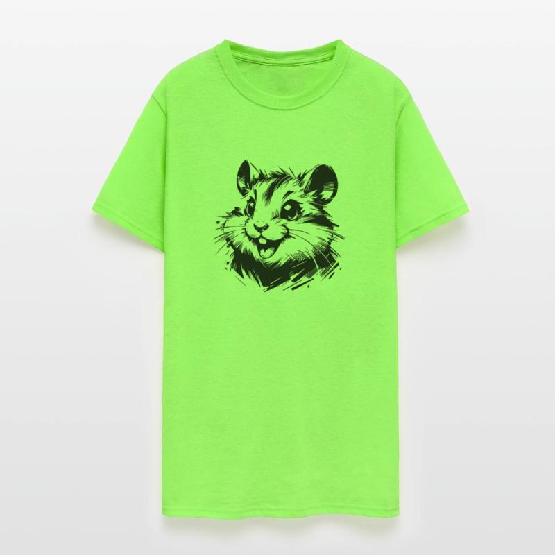 Animal Hamster Grin With Lively Eyes