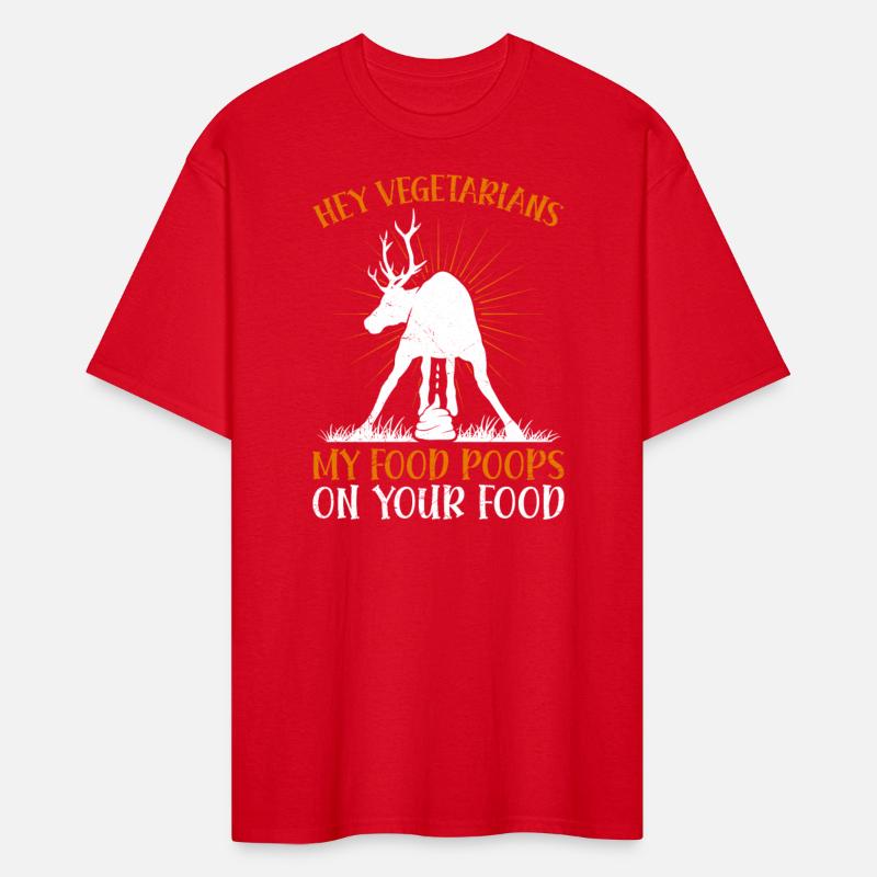 Anti Vegan Hey Vegetarians My Food Poops on Yours