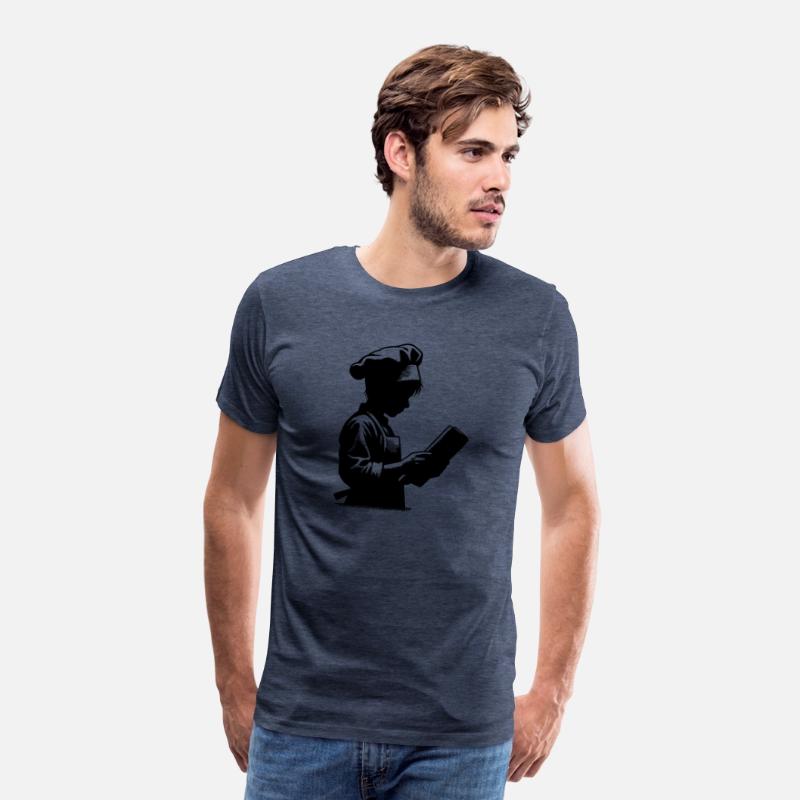 Apprentice Chef And Hobby Baker Silhouette