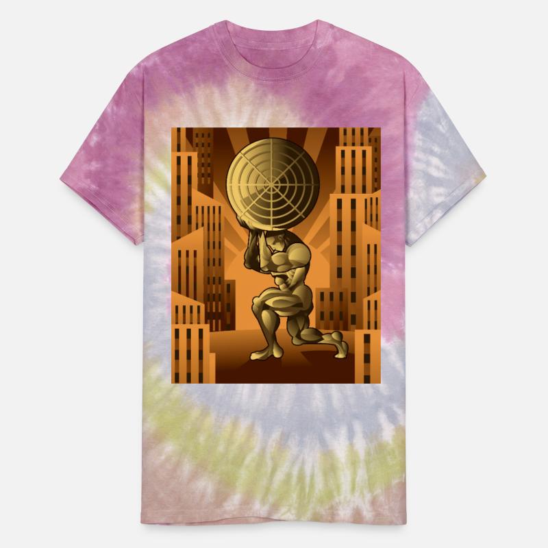 atlas shrugged holding the globe