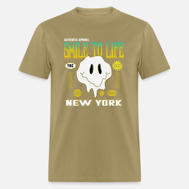Authentic apparel Smile to life NYC Brooklyn