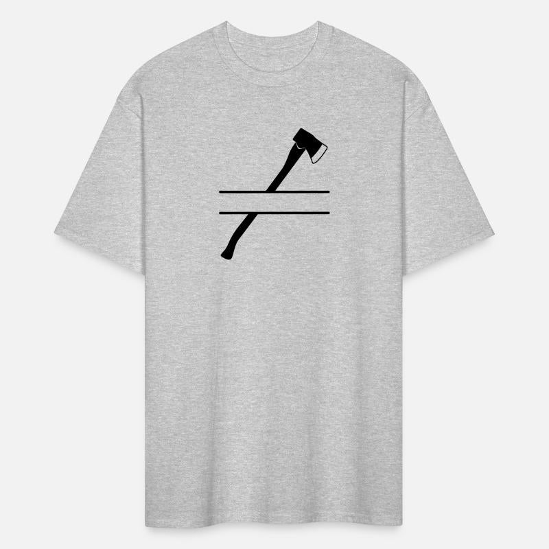 Axe banner woodcutter