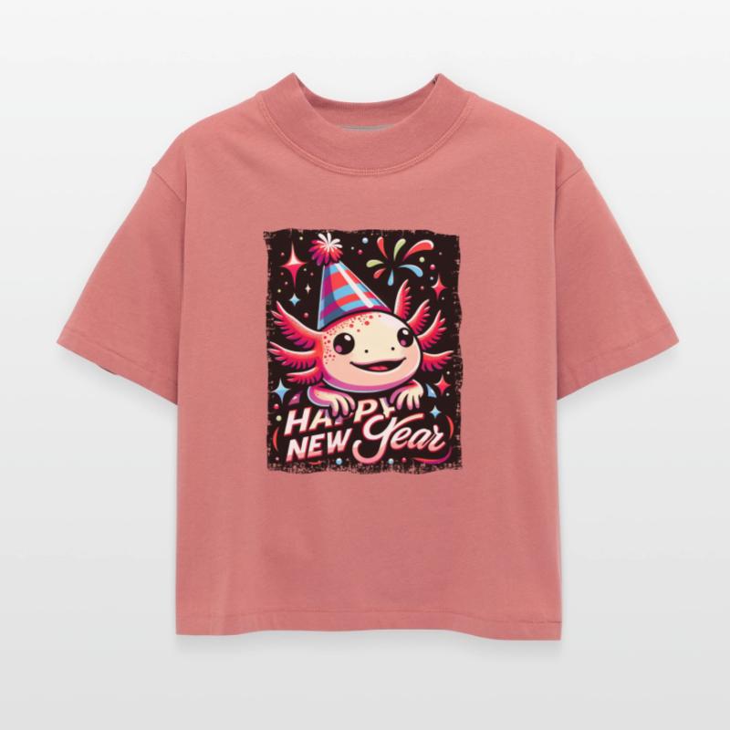 Axolotl New Year's Eve Celebration Wish