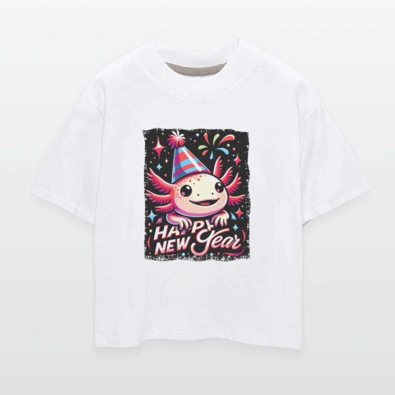 Axolotl New Year's Eve Celebration Wish