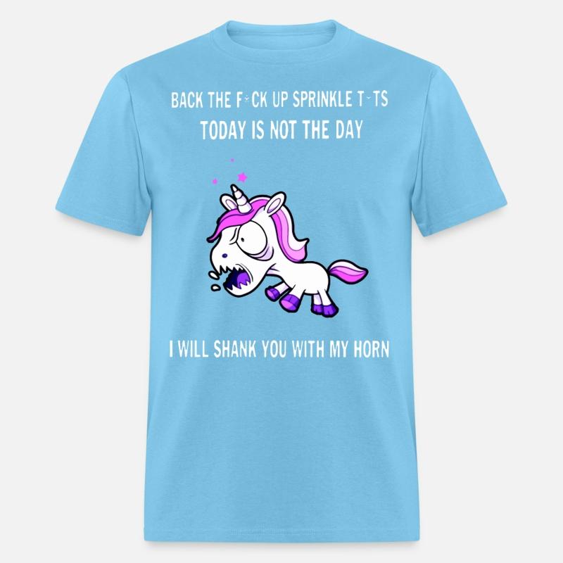 back the fuck up sprinkle tits today is not the da