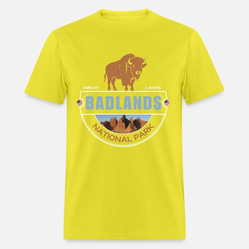 Badlands national park s.dakota bison for campers