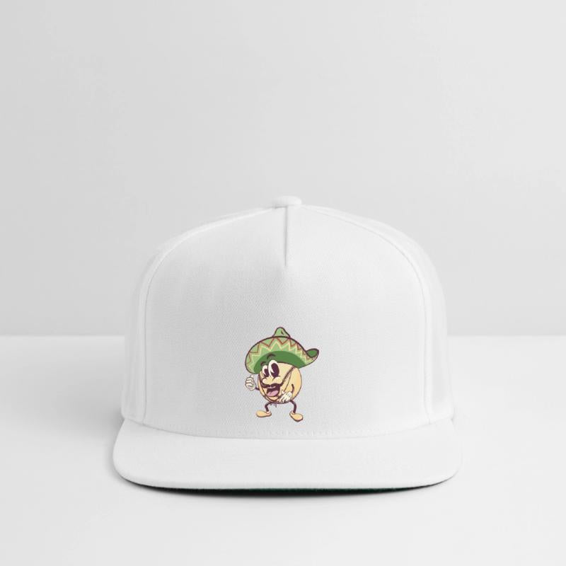 baseball cartoon wearing sombrero with thumb up