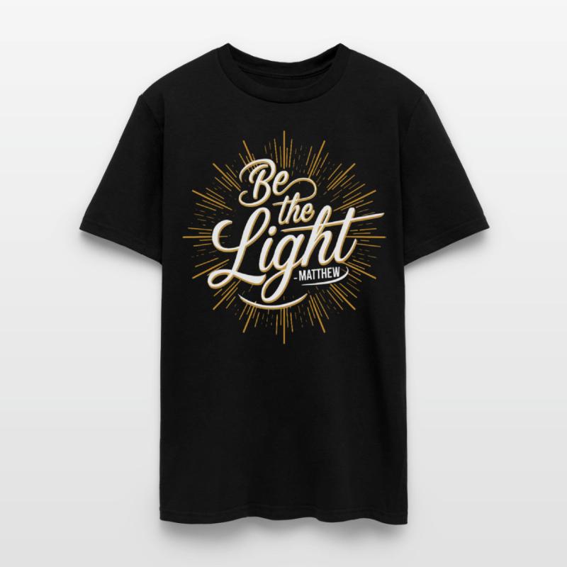 Be the Light | Matthew Bible Verse Christian Art