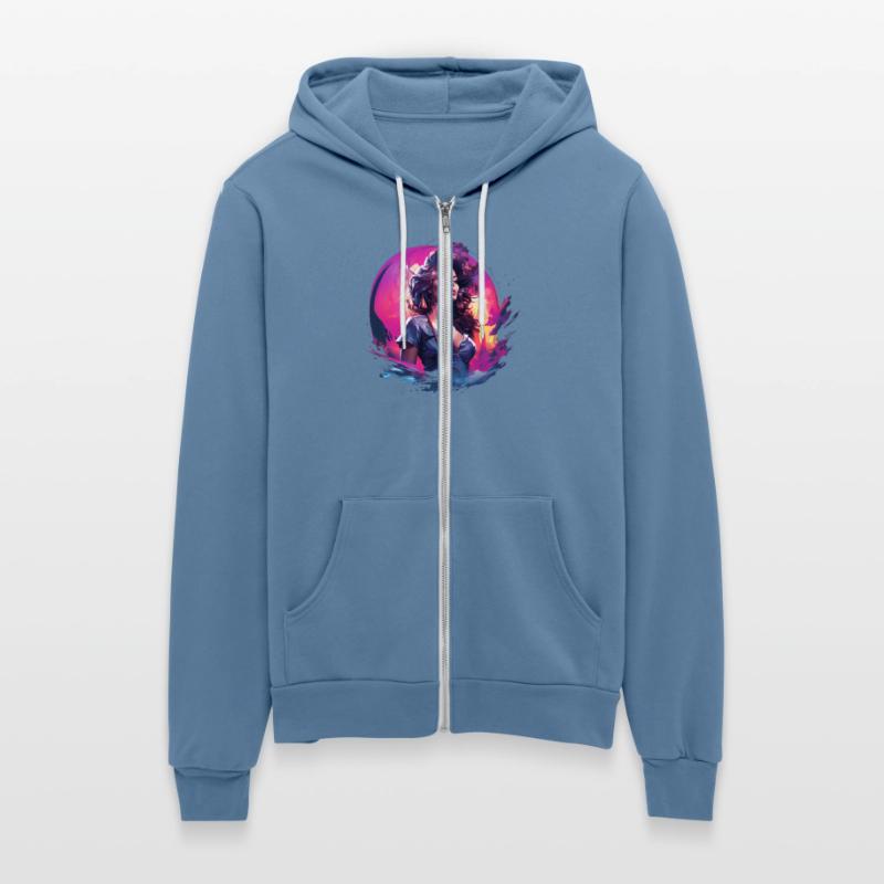 Beautiful Woman By The Sea In Pin Up Style