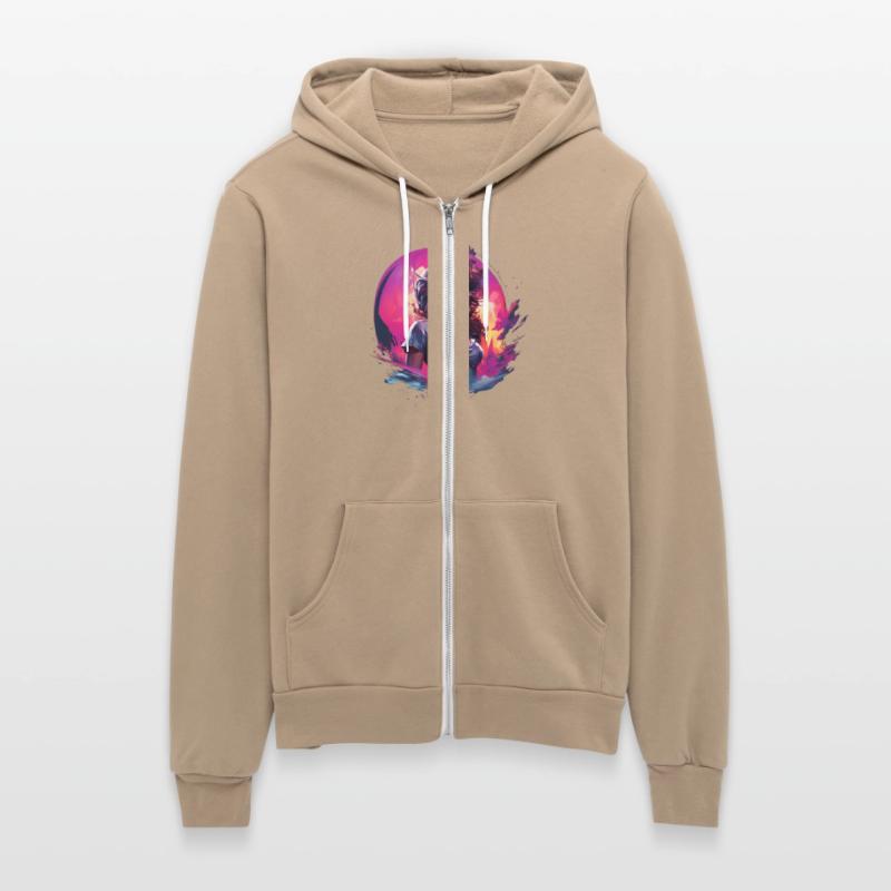 Beautiful Woman By The Sea In Pin Up Style