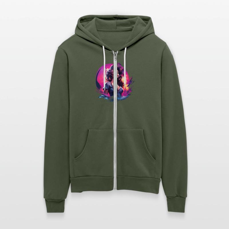 Beautiful Woman By The Sea In Pin Up Style