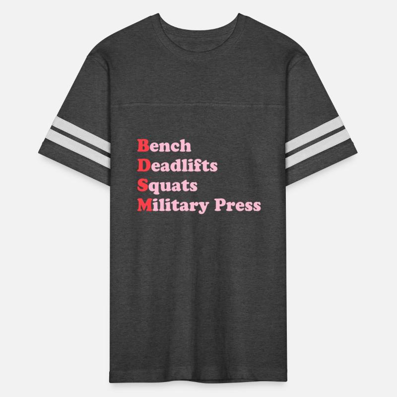 Bench Deadlifts Squats Military Press Apparel