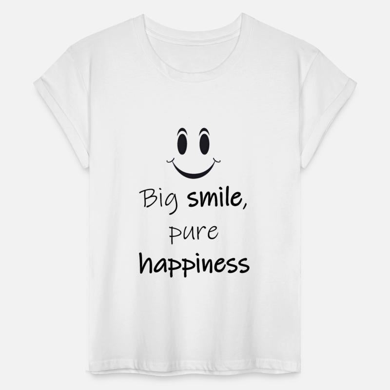 Big smile, pure happiness.