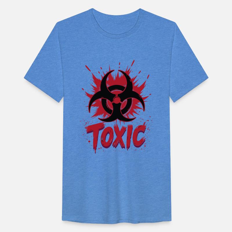 Biohazard Symbol Toxic Grunge Style