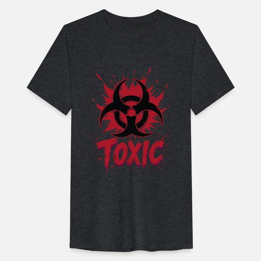 Biohazard Symbol Toxic Grunge Style