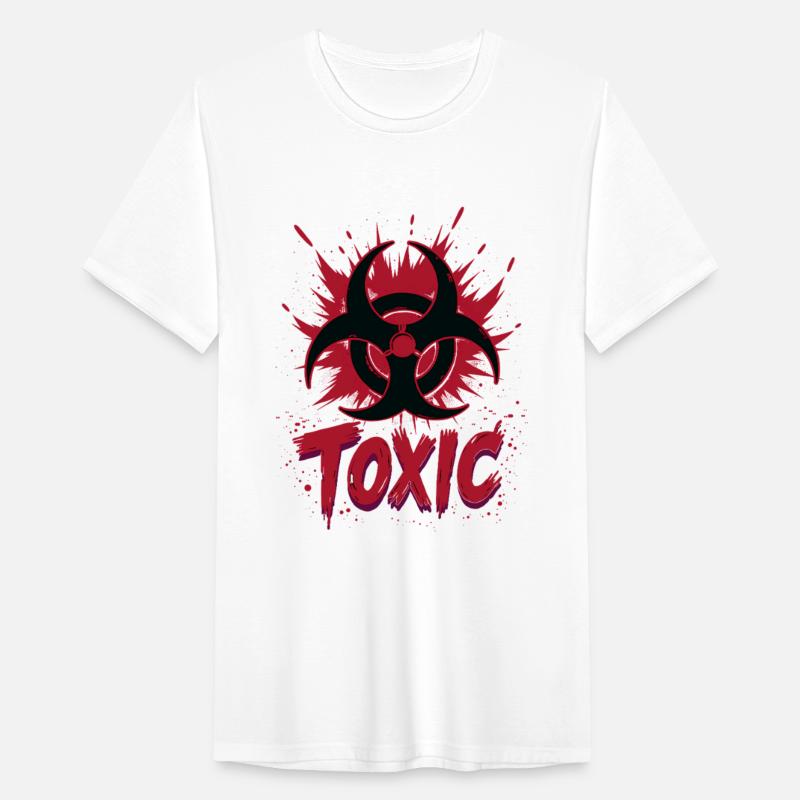 Biohazard Symbol Toxic Grunge Style