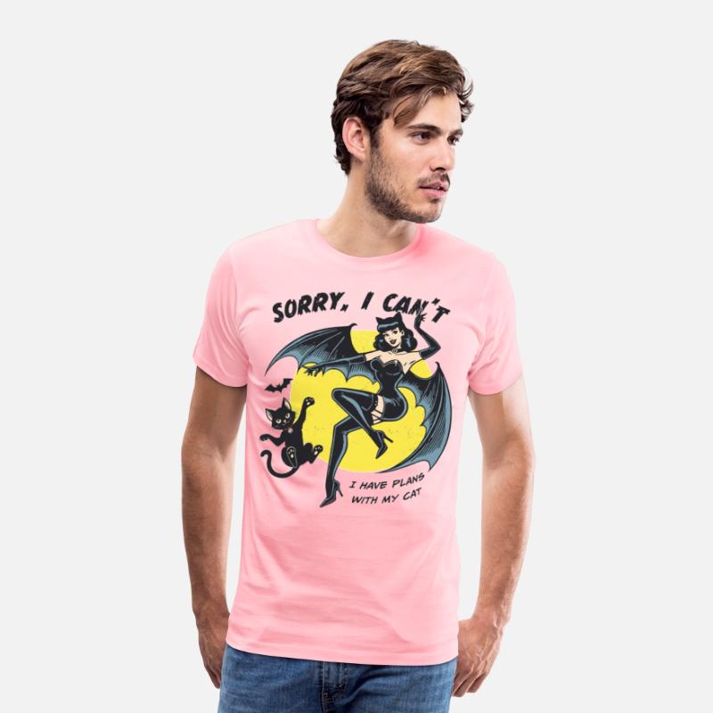 Black Cat Sorry I can t I have plans with my cat