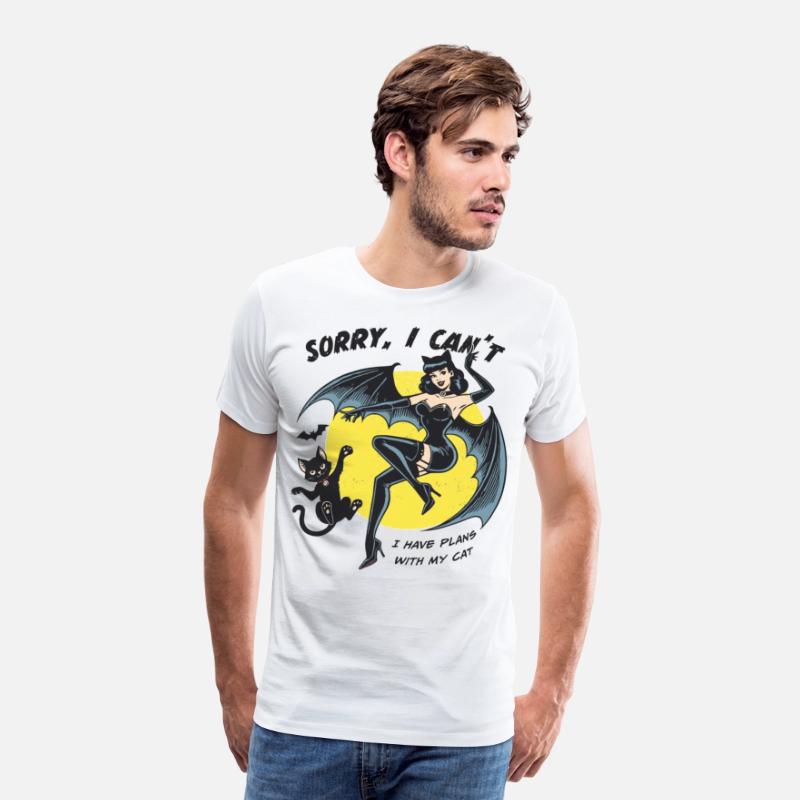 Black Cat Sorry I can t I have plans with my cat