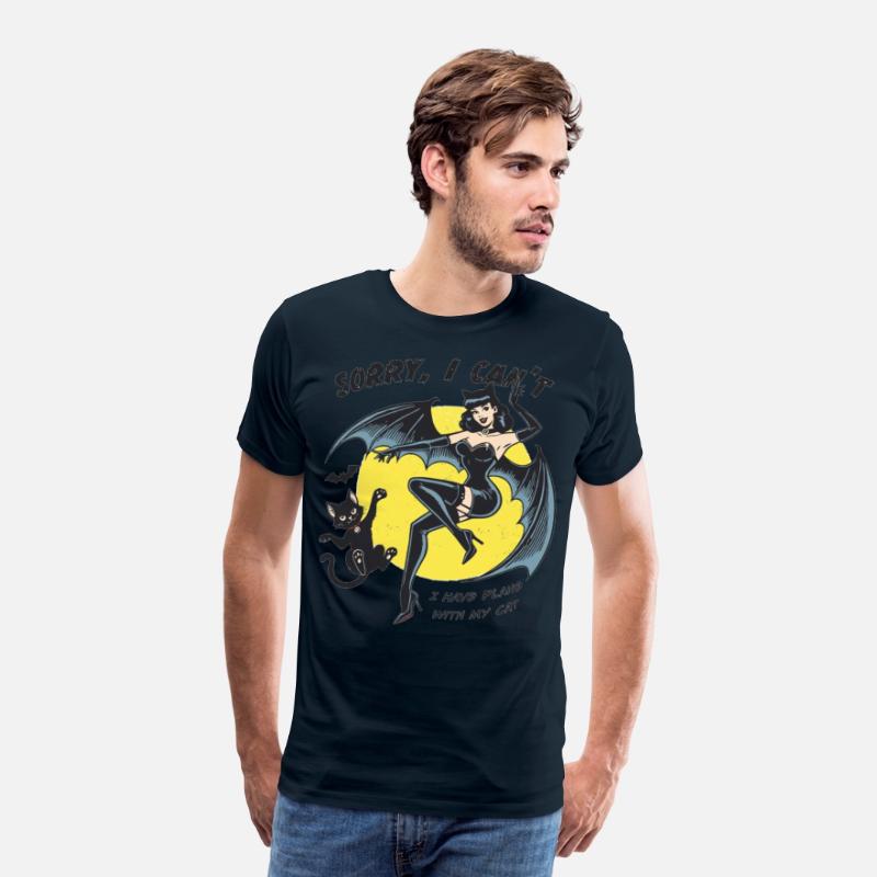 Black Cat Sorry I can t I have plans with my cat