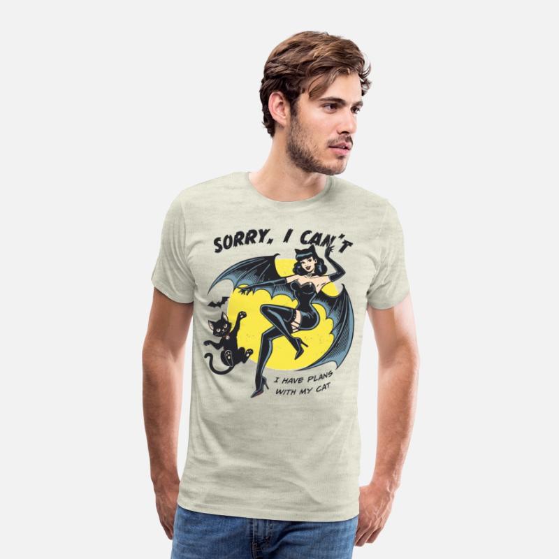 Black Cat Sorry I can t I have plans with my cat