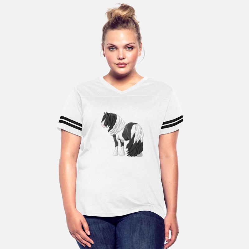 Black Piebald Pinto Gypsy Vanner Cob Tinker Draft