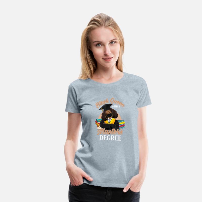 Black Queen With A Masters Degree Graduation