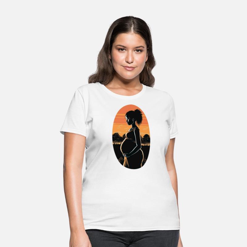 Black woman, black women, pregnant black woman