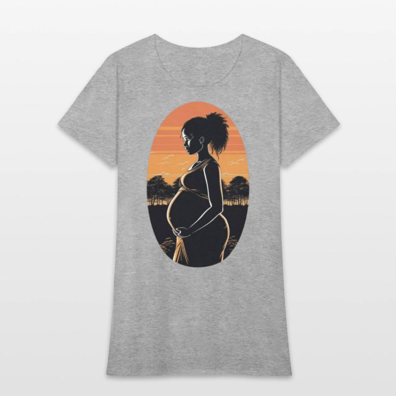 Black woman, black women, pregnant black woman