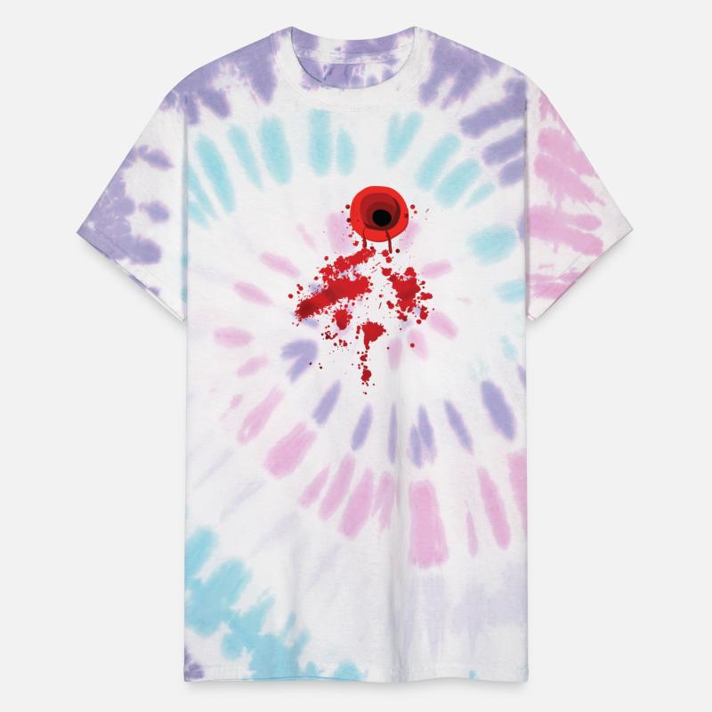 Bleeding Flesh Wound Red Blood Splatters