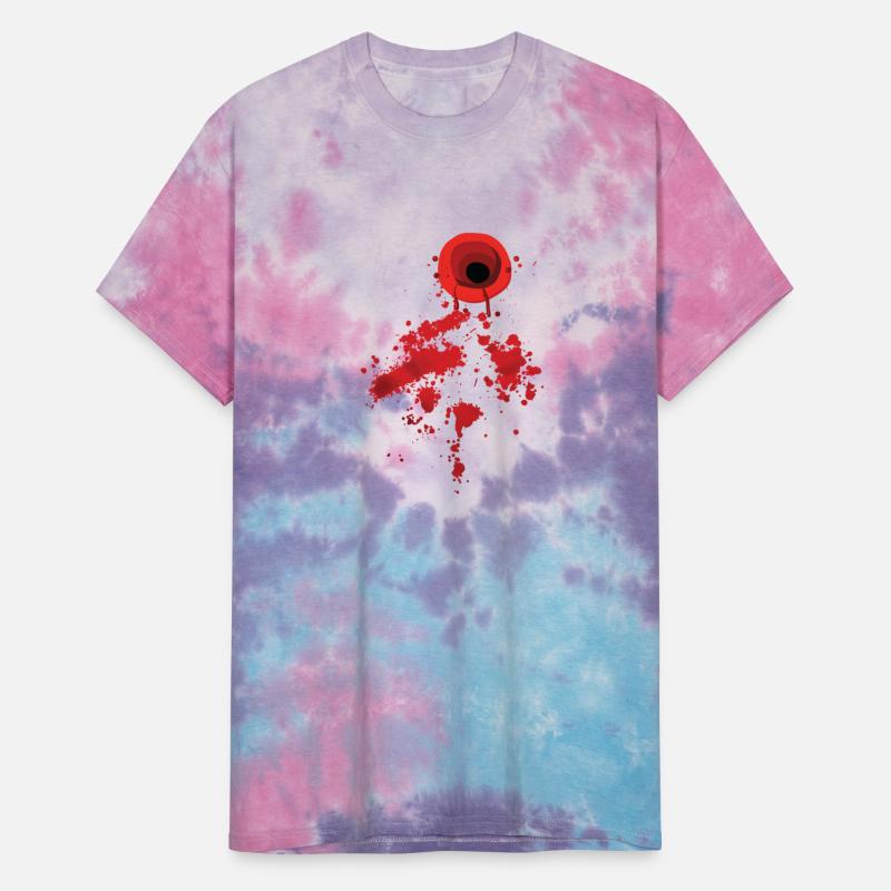 Bleeding Flesh Wound Red Blood Splatters