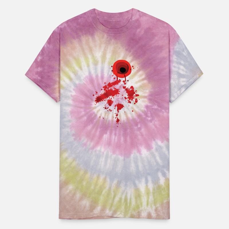 Bleeding Flesh Wound Red Blood Splatters