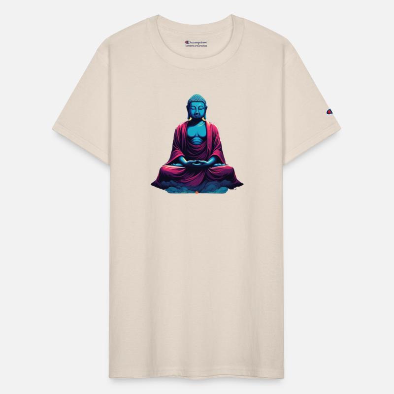 Blue Buddha in Meditation Pose Non duality