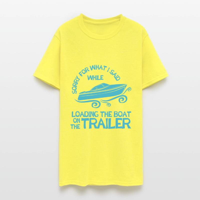 Boating Gift Loading the Boat on the Trailer