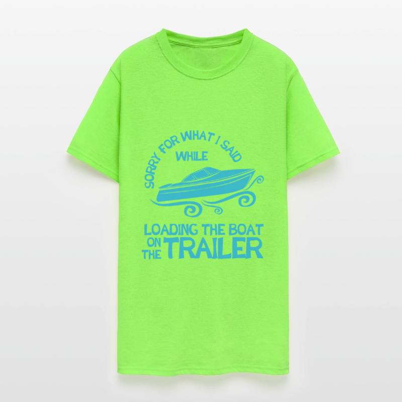 Boating Gift Loading the Boat on the Trailer