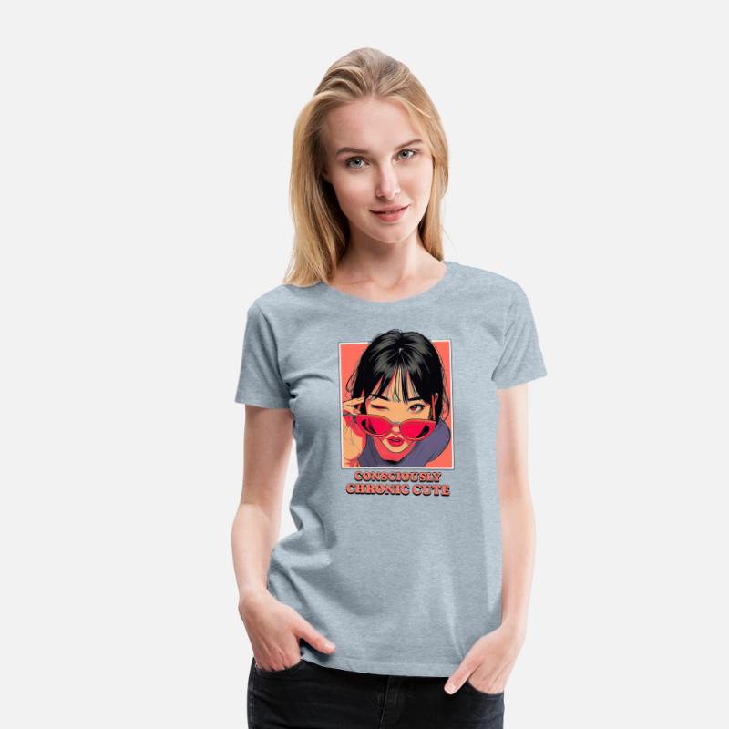 Bold Girl with Sunglasses Illustration