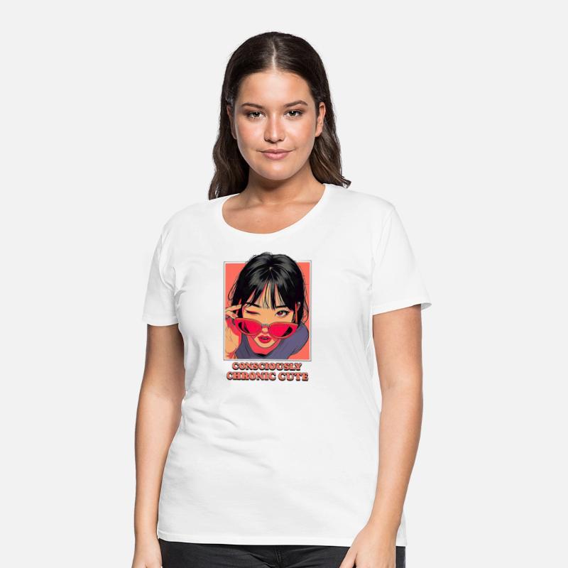 Bold Girl with Sunglasses Illustration