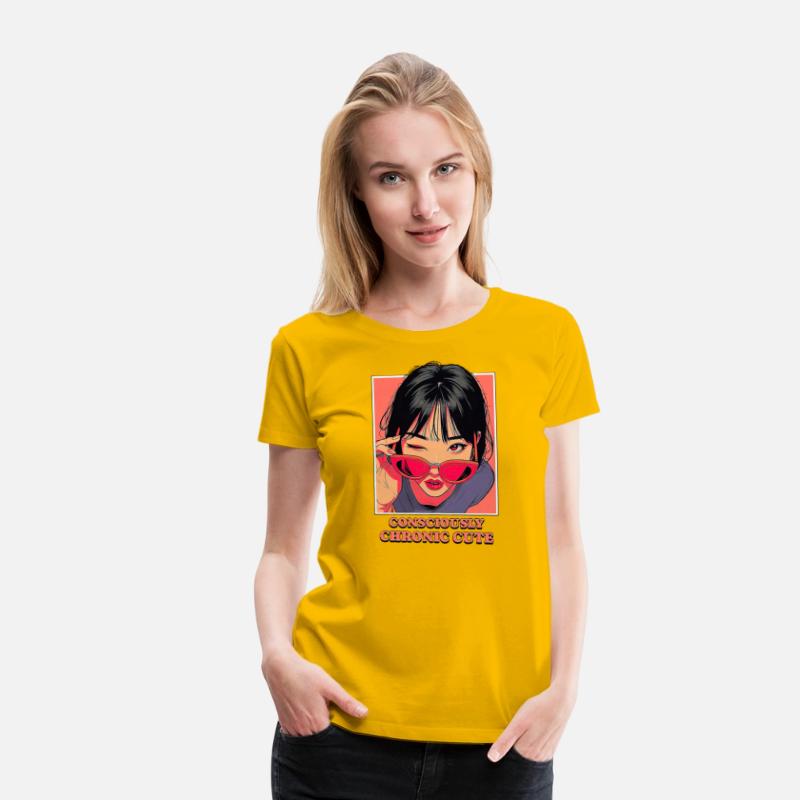 Bold Girl with Sunglasses Illustration