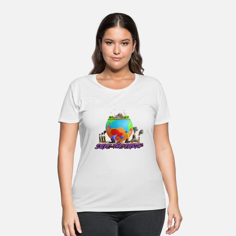 Bold save the earth T Shirt
