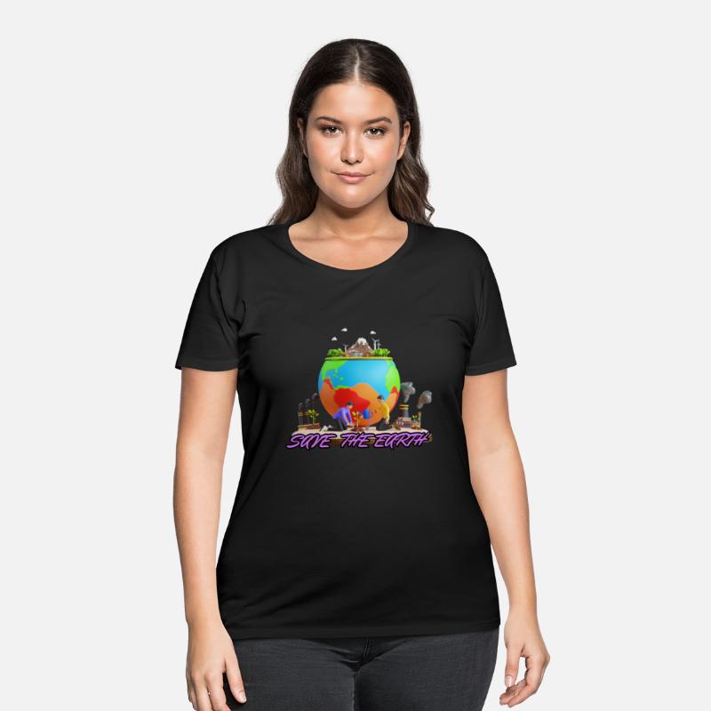 Bold save the earth T Shirt