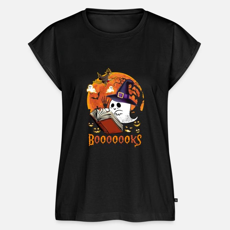 Booooooks Boo Reading Books Halloween