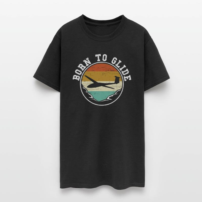 Born To Glide Glider Aircraft Pilot Aeronautics