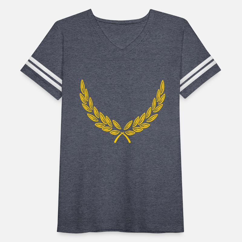 Bottom decoration laurel wreath gold