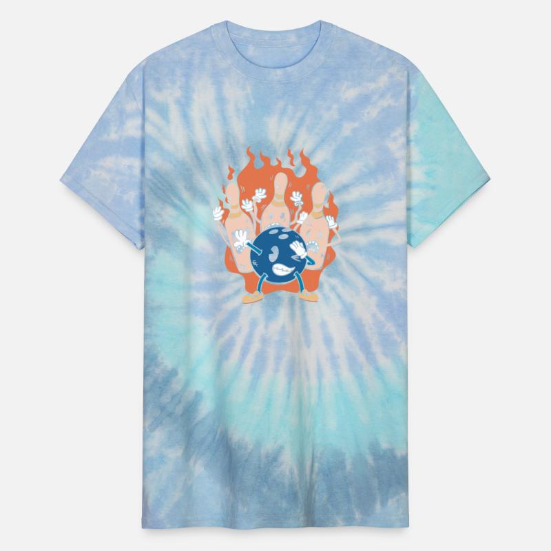 Bowling Ball And Pins Dabbing t shirt