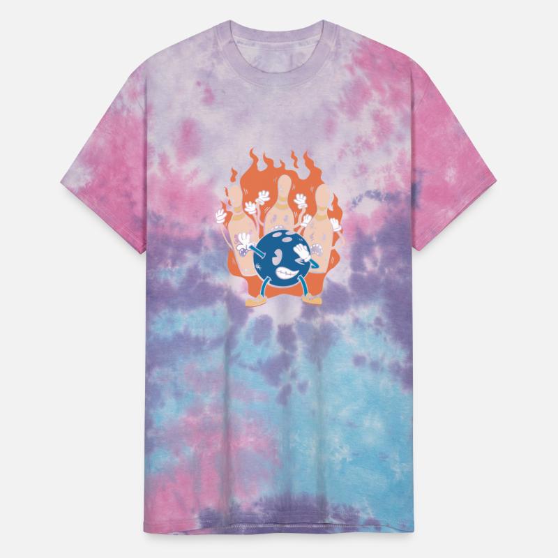 Bowling Ball And Pins Dabbing t shirt