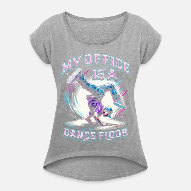 Breakdancing B-boy My office is a dance floor