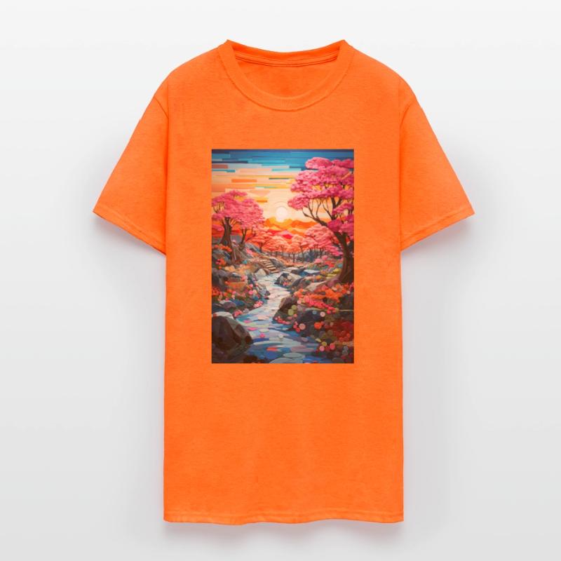 Bright Zen Garden Collage - Peace