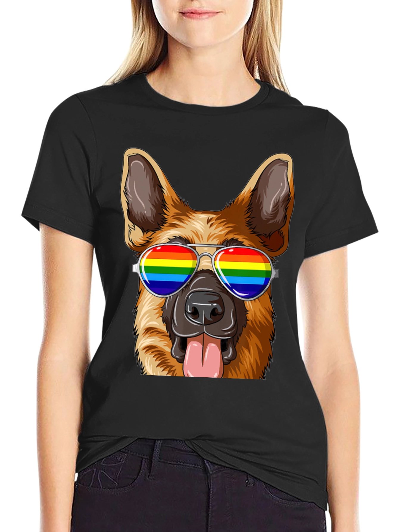 Cool Dog Graphic Tee - Pride Edition