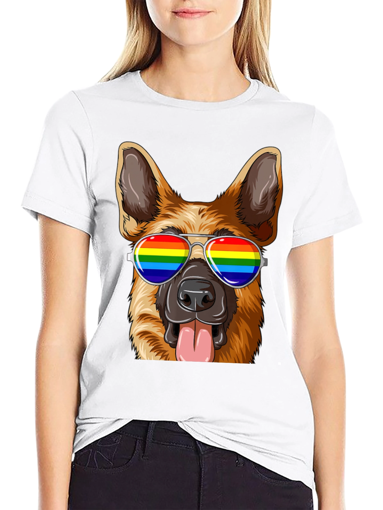 Cool Dog Graphic Tee - Pride Edition